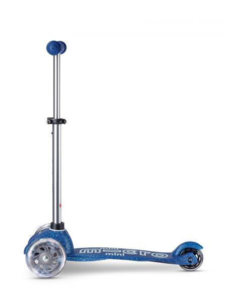 Trottinette Micro Mobility à trois roues Bleu Glitter LED MMD219 5/7