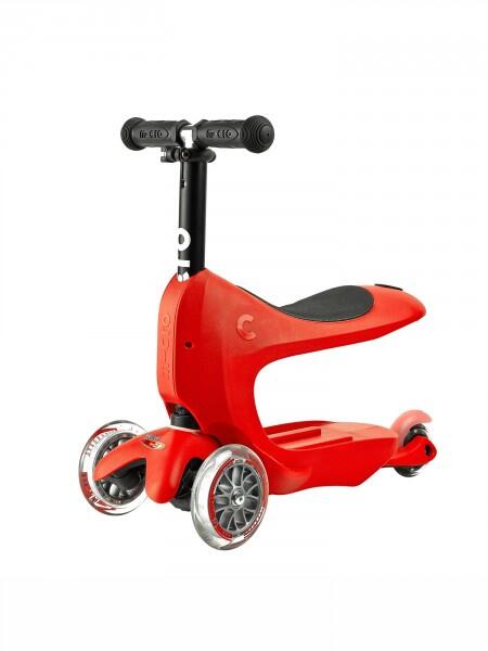 Mini2go Deluxe Plus Roter Roller 2/7