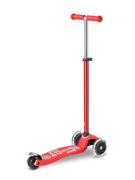 Monopattino Maxi Micro Deluxe LED rosso 3/5