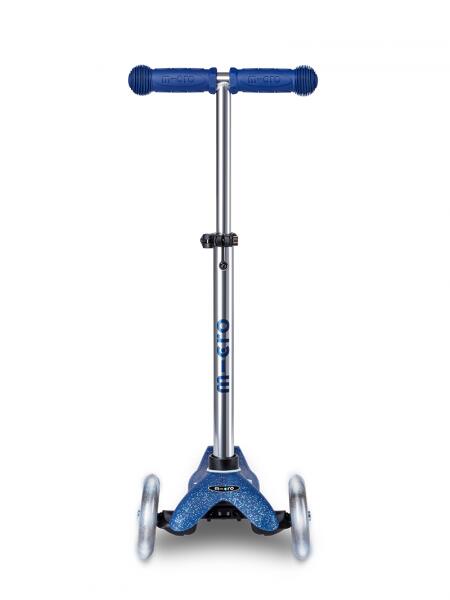 Trottinette Micro Mobility à trois roues Bleu Glitter LED MMD219 4/7
