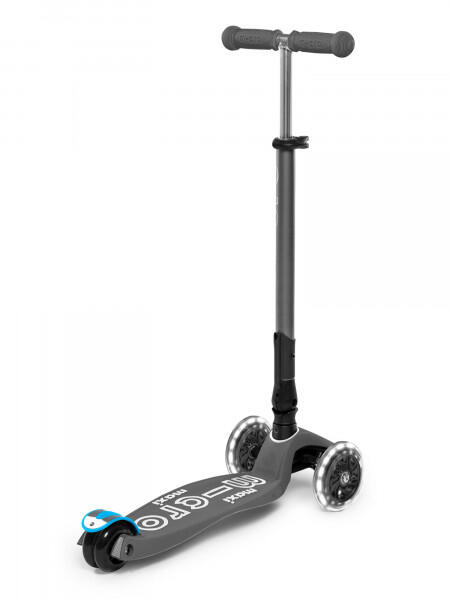 Maxi Micro Deluxe Faltbarer LED-Scooter - Vulkangrau 4/7