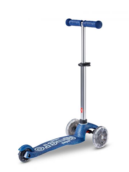 Trottinette Micro Mobility à trois roues Bleu Glitter LED MMD219 3/7
