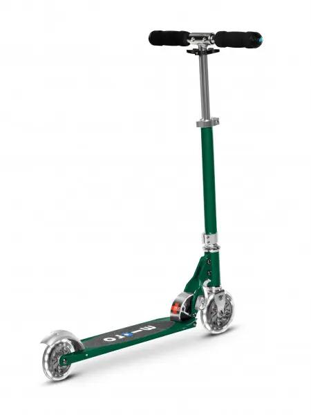 Patinete Infantil 2 Ruedas Micro Sprite LED Verde 3/7
