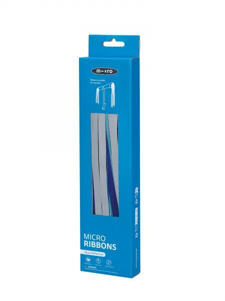 Accessorio per monopattino Micro: strisce riflettenti blu 3/4