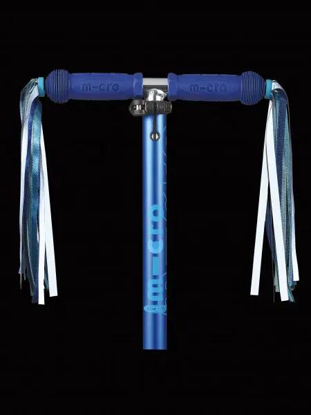 Accessorio per monopattino Micro: strisce riflettenti blu 2/4
