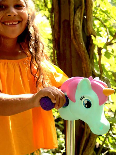 Tête de trottinette licorne mint 4/7
