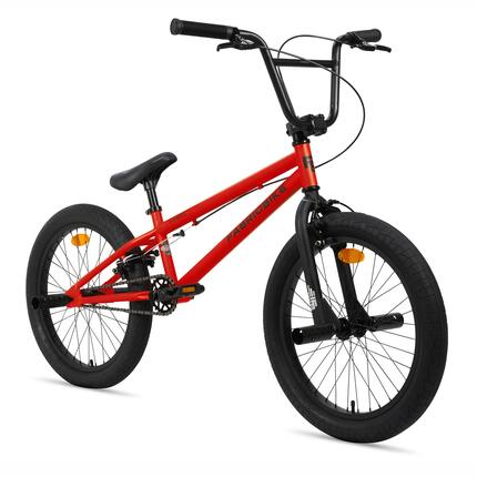 Fabricbike Hawks BMX 20", légère, freestyle, rotor 360°, 9–15 ans, Matte Red