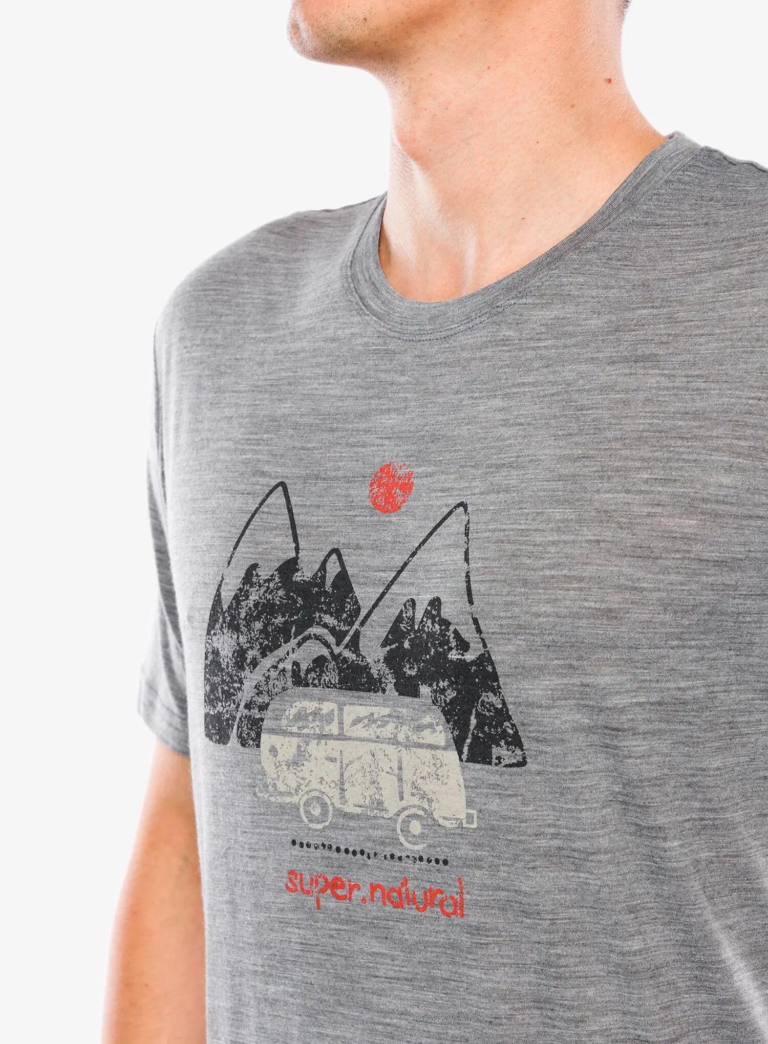 Koszulka SUPER.NATURAL M DOLOMITES CAMPSITES TEE 6/7