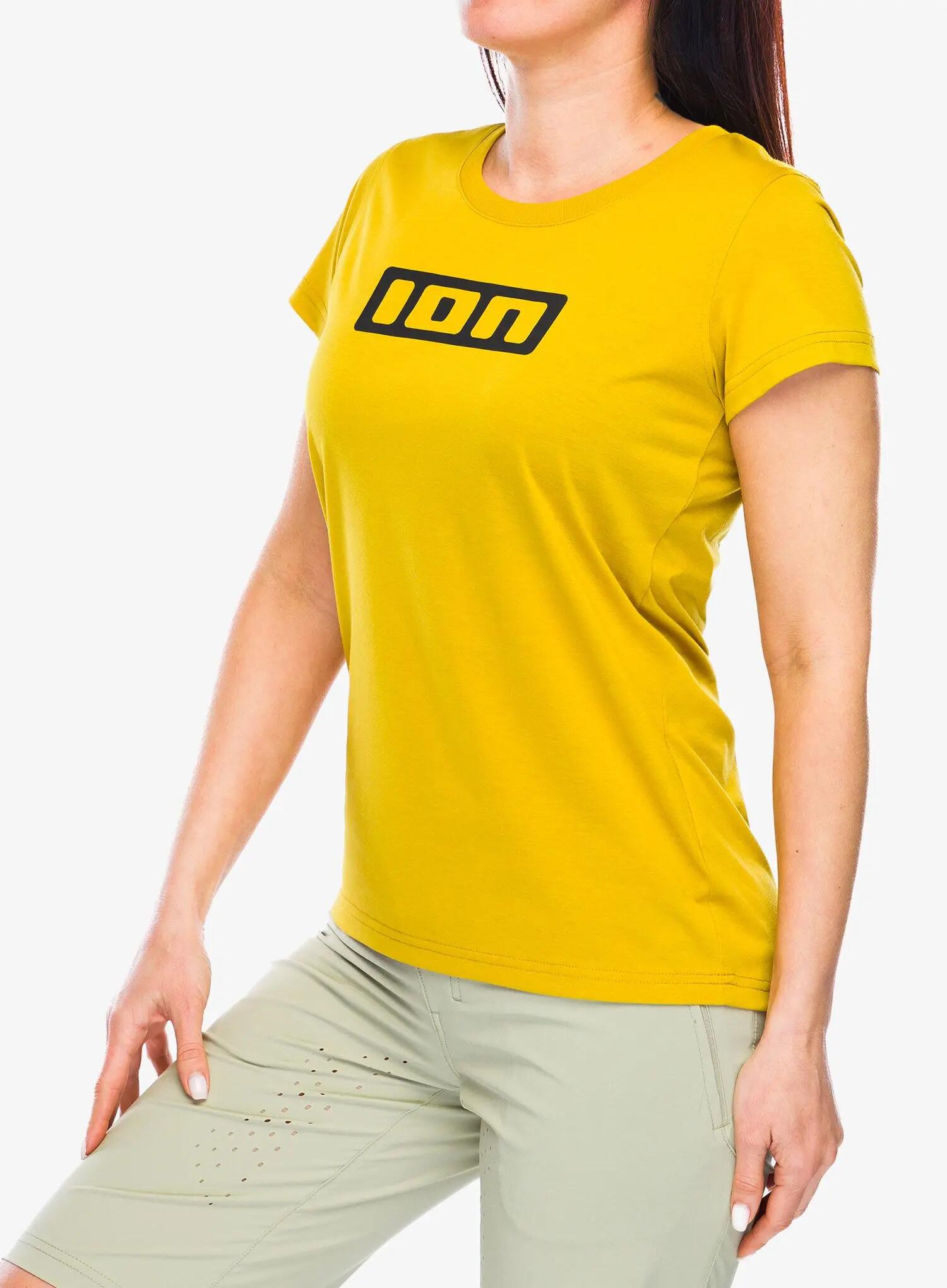 Koszulka rowerowa damska ION Logo SS DR 3/5