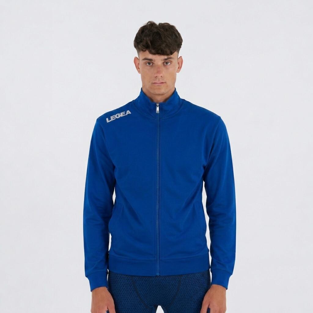 Tyrel cotton zip-up hoodie with pockets