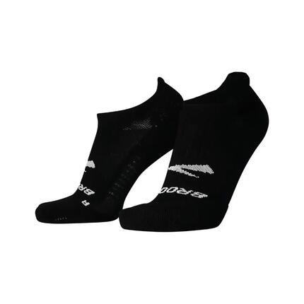 Calcetines Ghost No Show Black running Unisex Negro Brooks