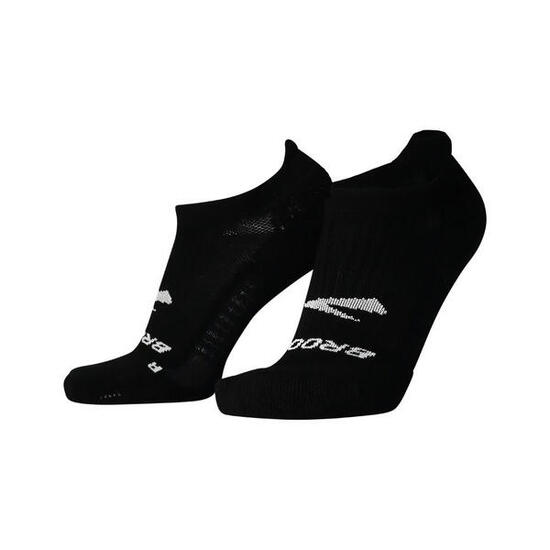Calcetines Ghost No Show Black running Unisex Negro Brooks