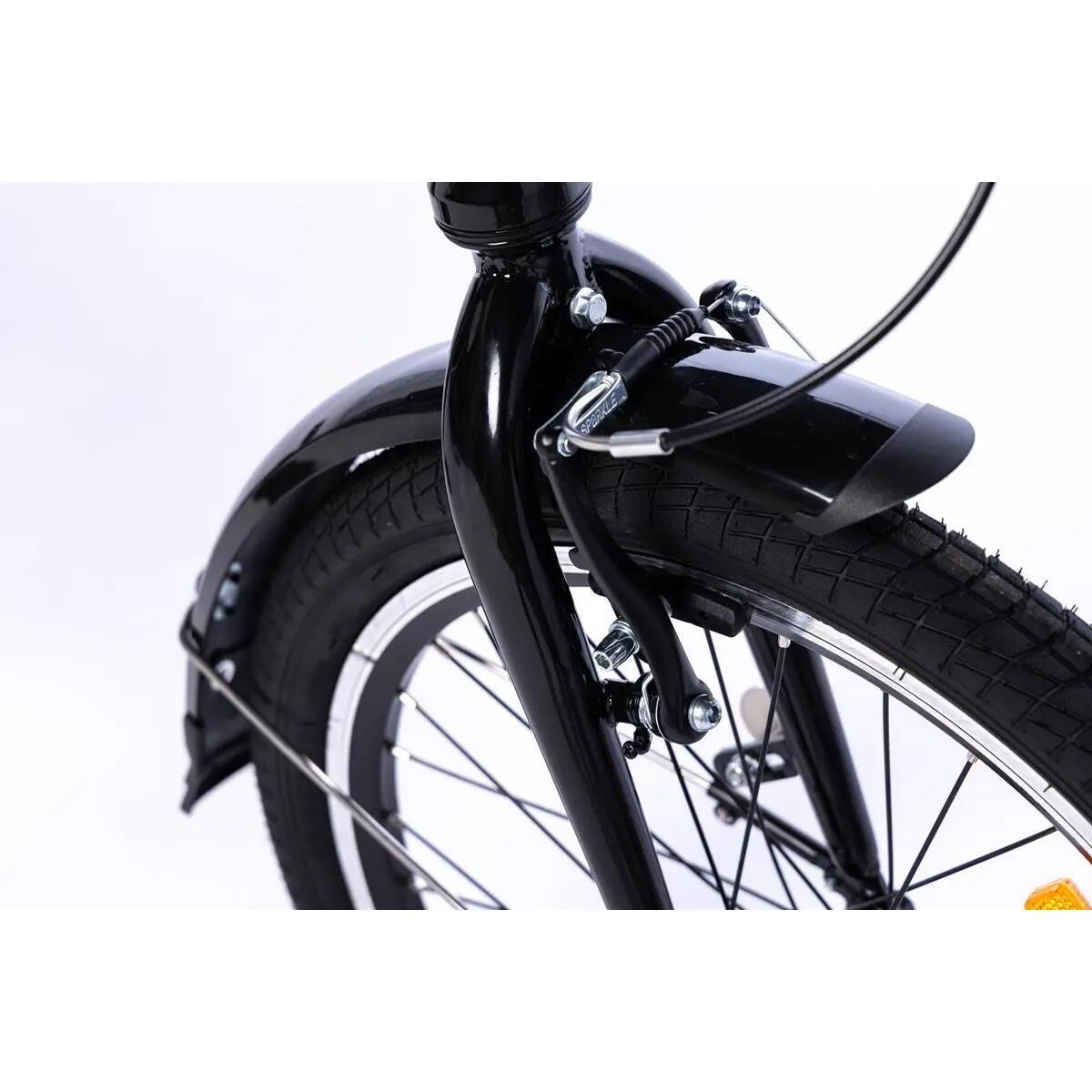 Bicicletta Pieghevole LIGHT 20", Alluminio SHIMANO 7V, Sella Comfort 9/15