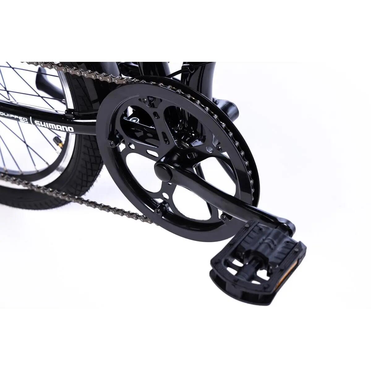 Bicicletta Pieghevole LIGHT 20", Alluminio SHIMANO 7V, Sella Comfort 8/15