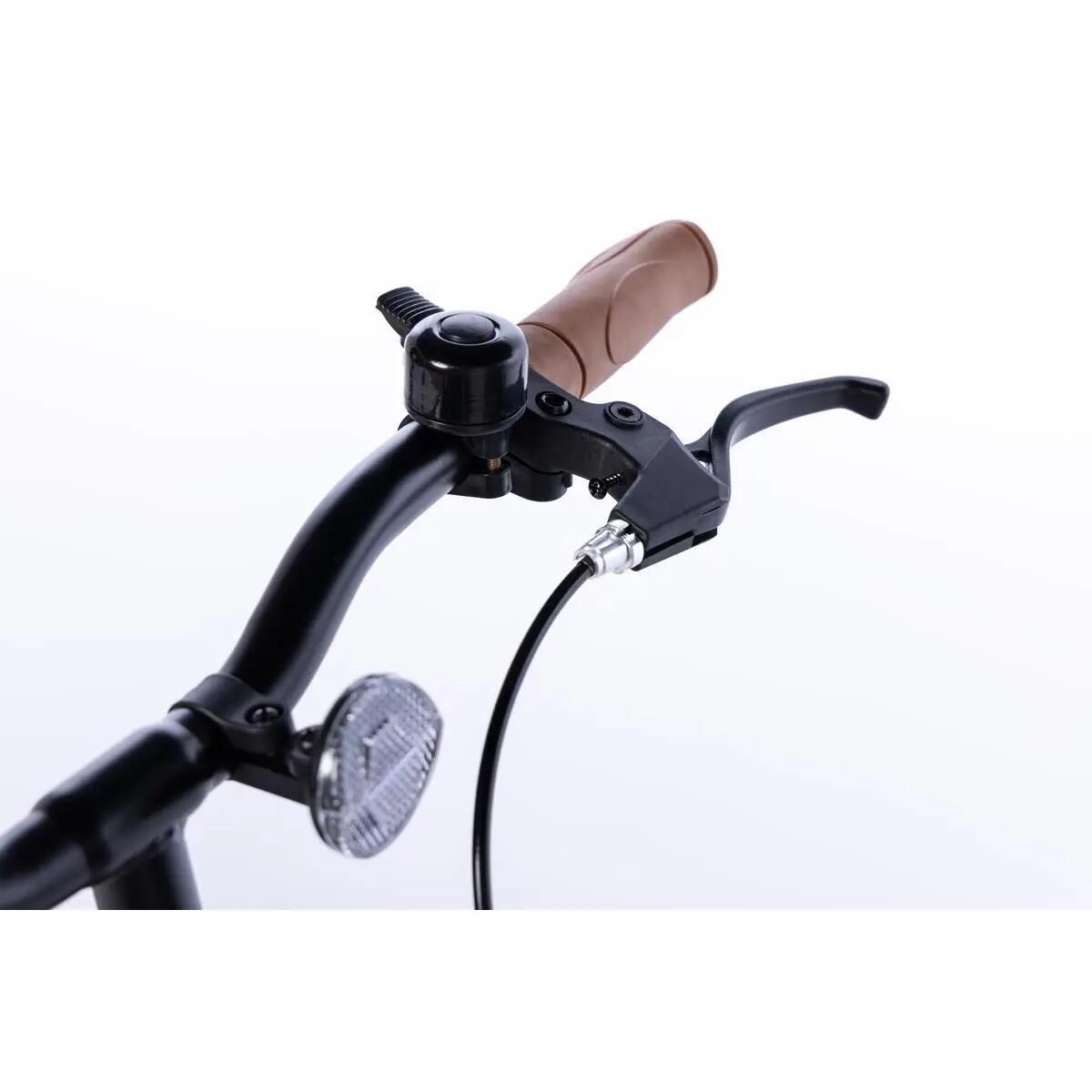 Bicicleta Plegable Urbana LIGHT 24" Negra , aluminio, SHIMANO 7v. 11/15