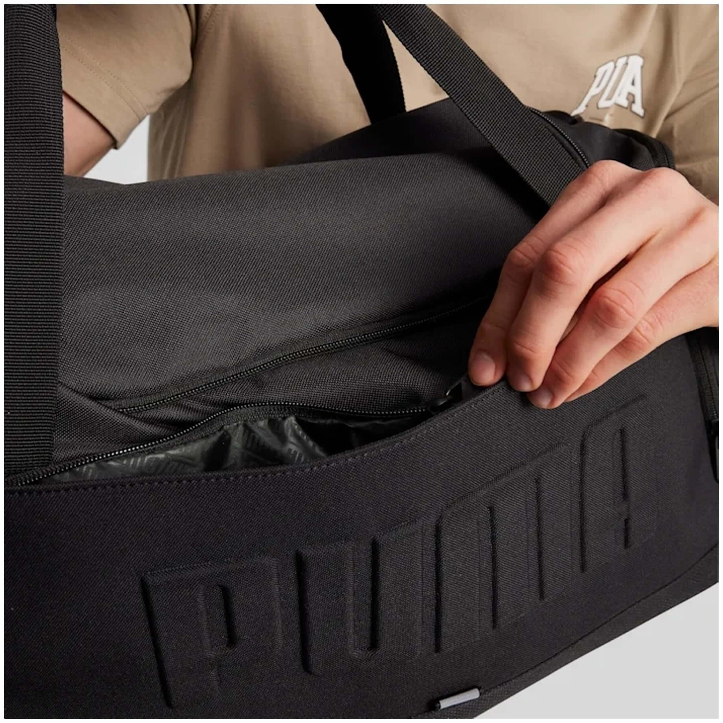 Bolsa deportiva - Gimnasio - Correa acolchada - Puma S - Negro 3/5