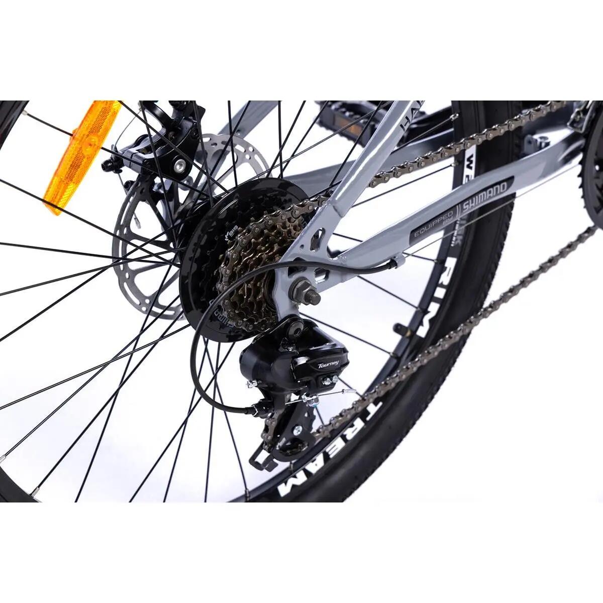 ROCK 24" rower dziecięcy, SHIMANO 21 biegów, hamulce tarczowe 11/11
