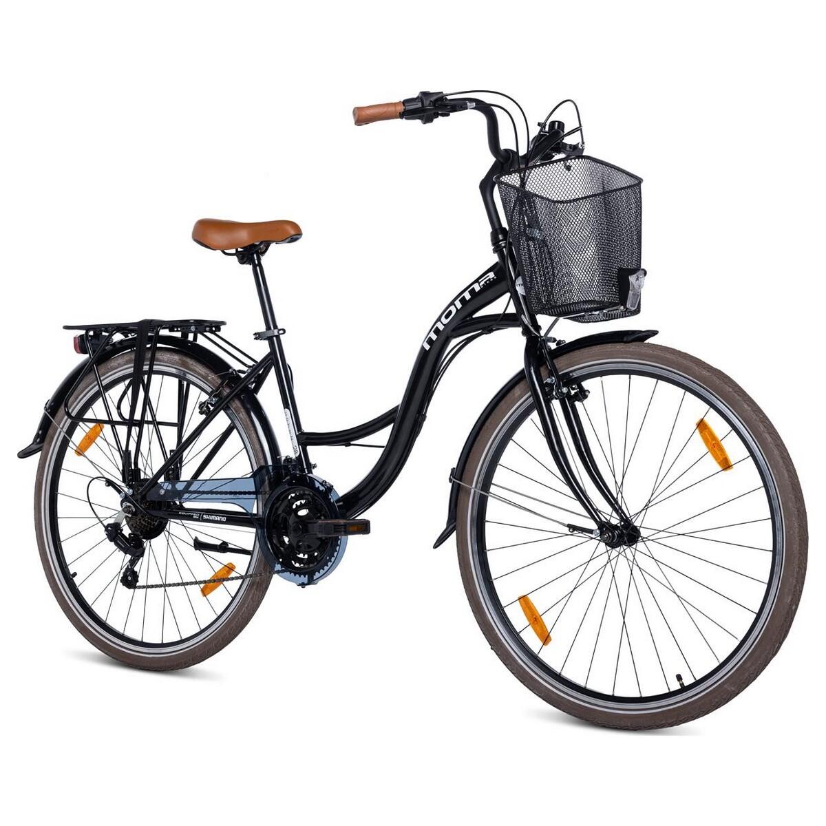 Stadtrad URBAN 28“ Moma Bikes,  SHIMANO 21 Gänge 9/12