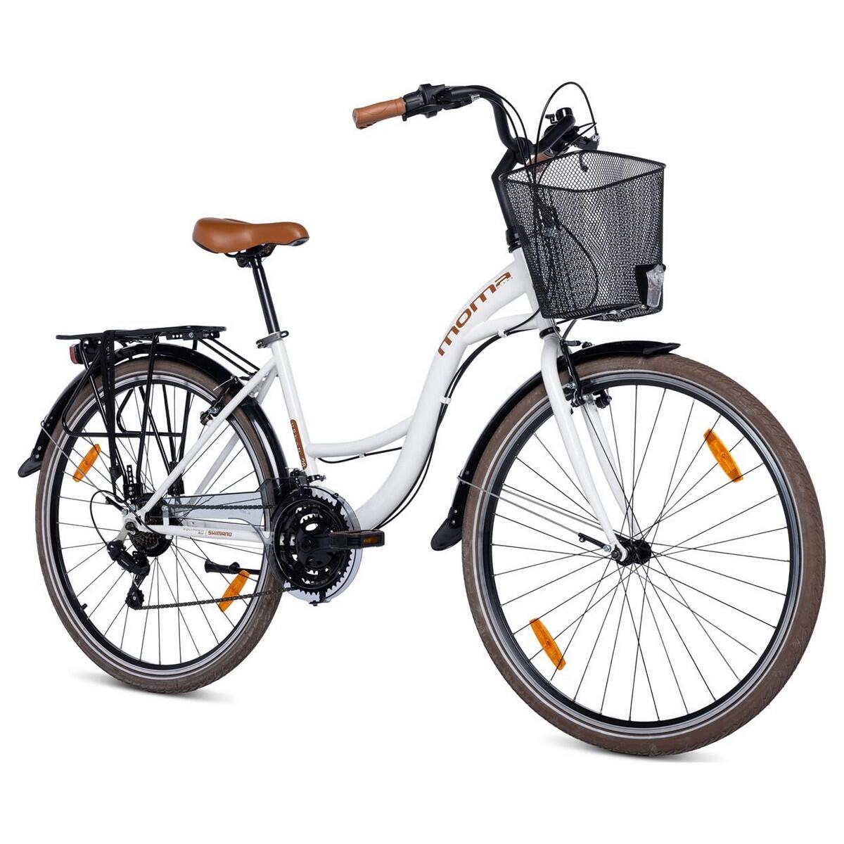 Stadtrad URBAN 28“ Moma Bikes,  SHIMANO 21 Gänge 8/11