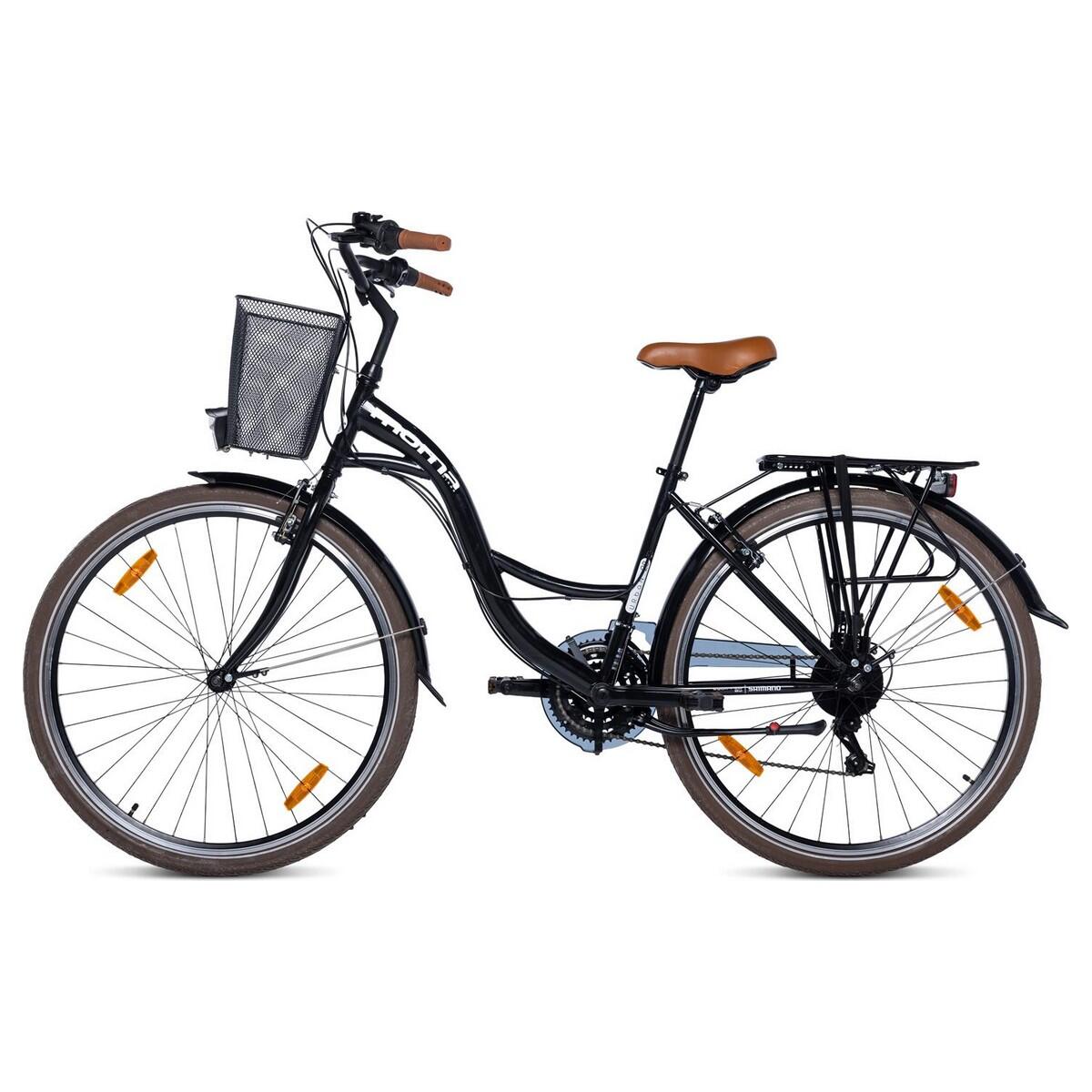 Stadtrad URBAN 28“ Moma Bikes,  SHIMANO 21 Gänge 12/12