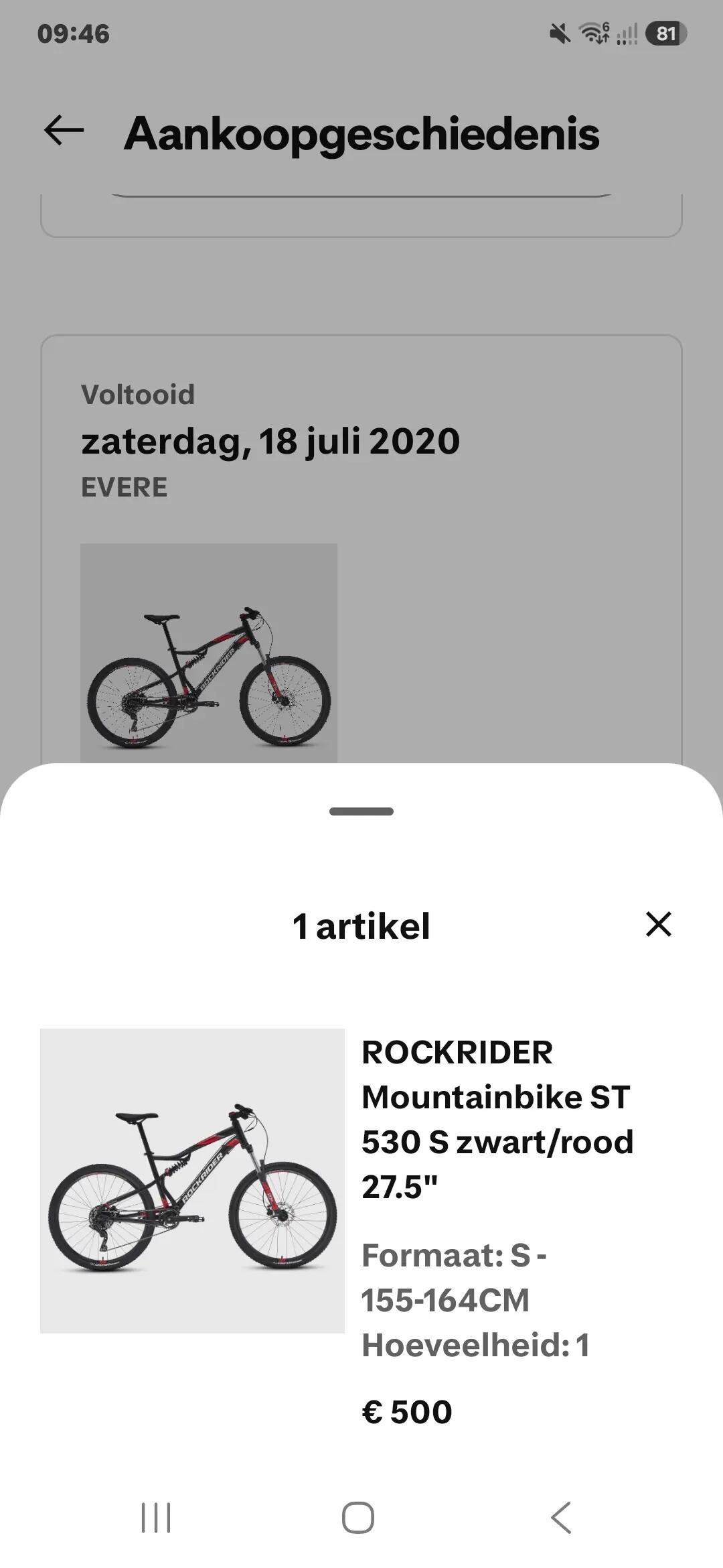 Tussen Particulieren - MTB Rockrider 530S 6/6