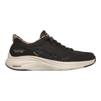 Baskets Femme Baskets Skechers CONTOUR FOAM-LEOPARD DREAM Marron Skechers