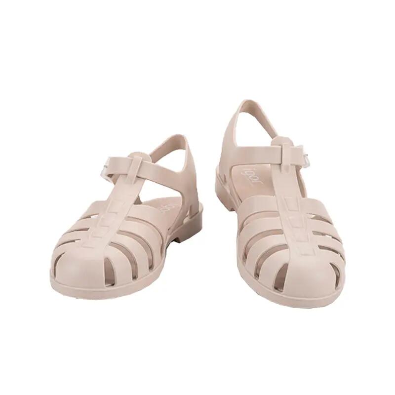 Sandalias Planas Mujer Igor  Beige 2/3