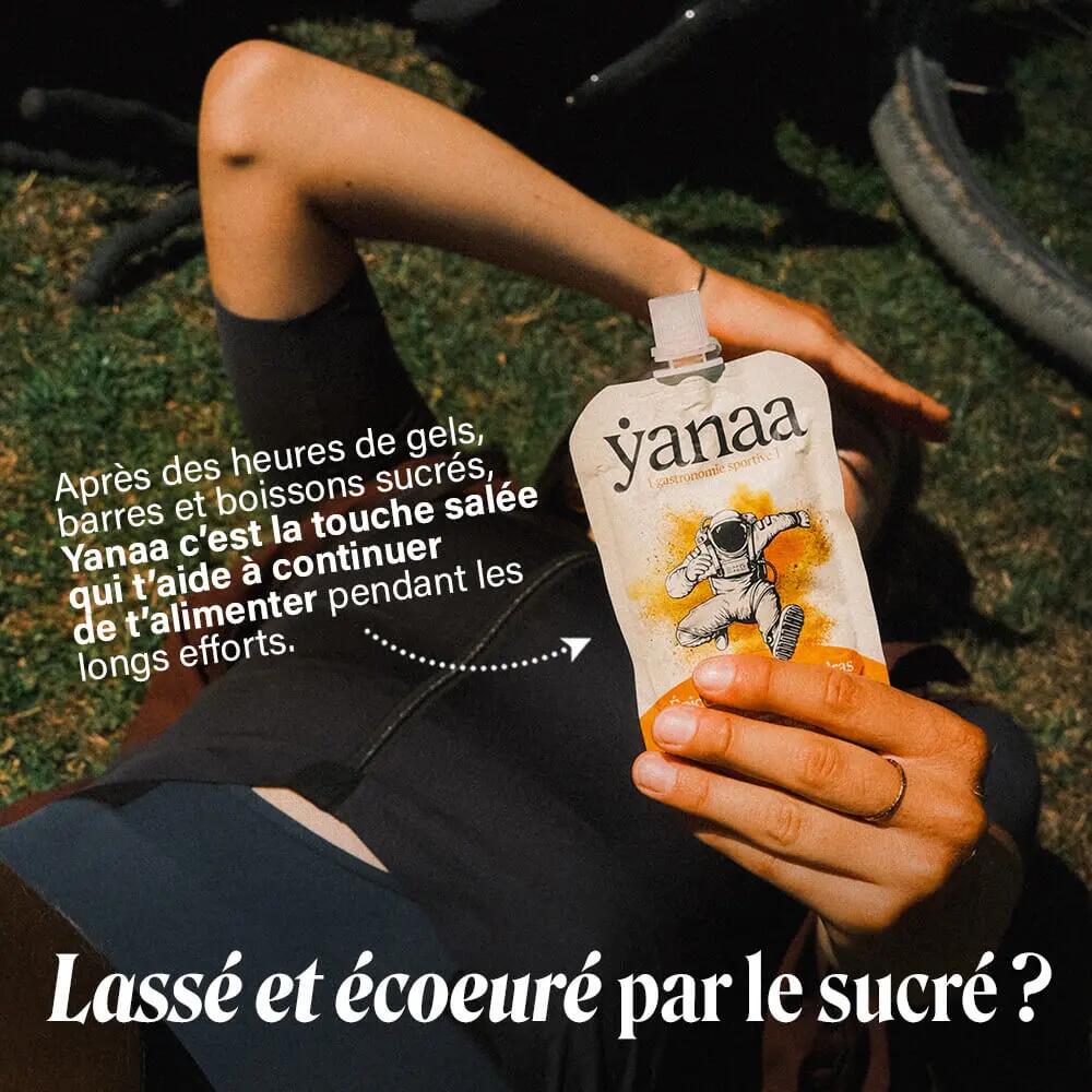 Purée Énergétique Salée Yanaa - Pois Chiches, Madras Doux - 100 g 9/14