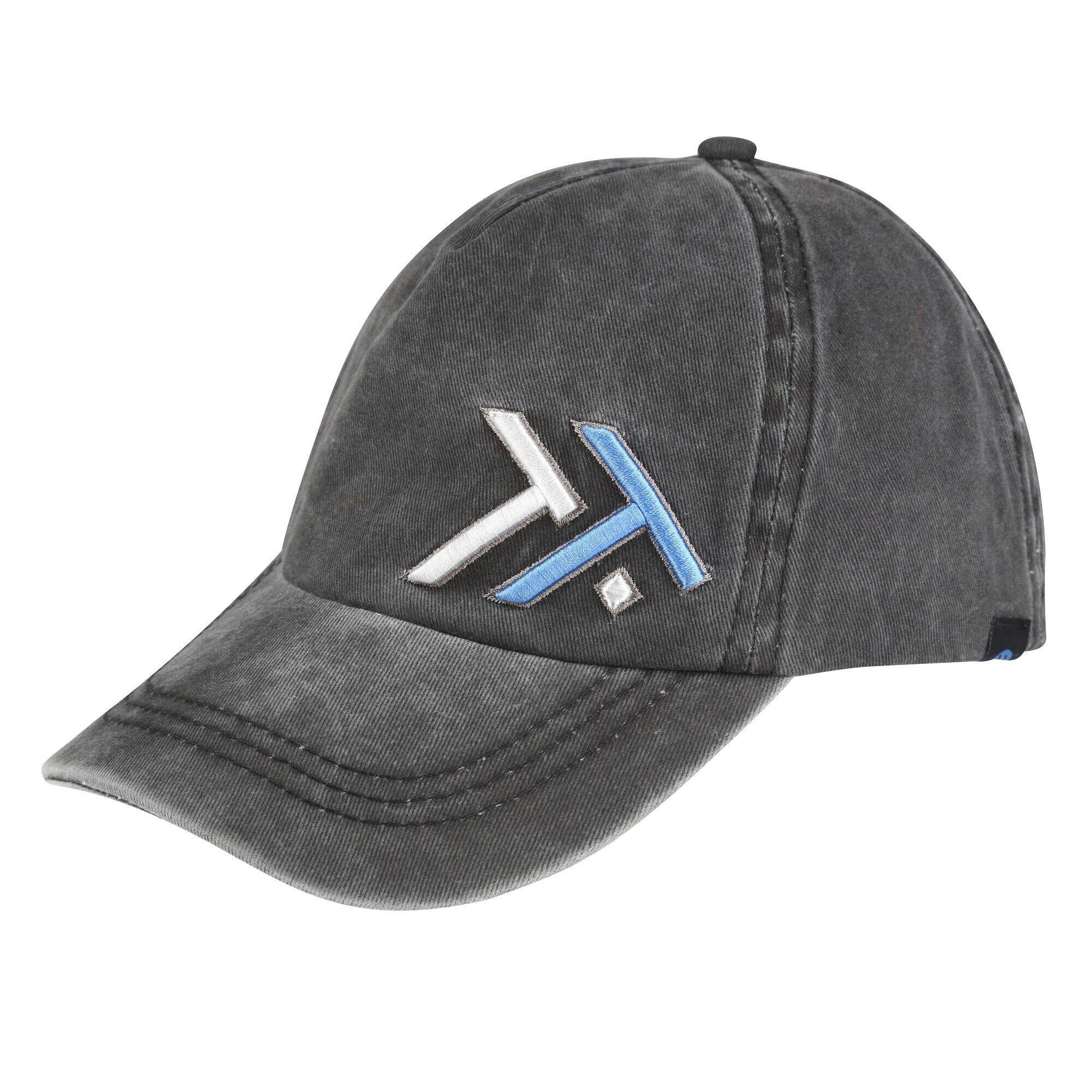 REGATTA Mens Tactical Baseball Cap (Black/Petrol Blue)