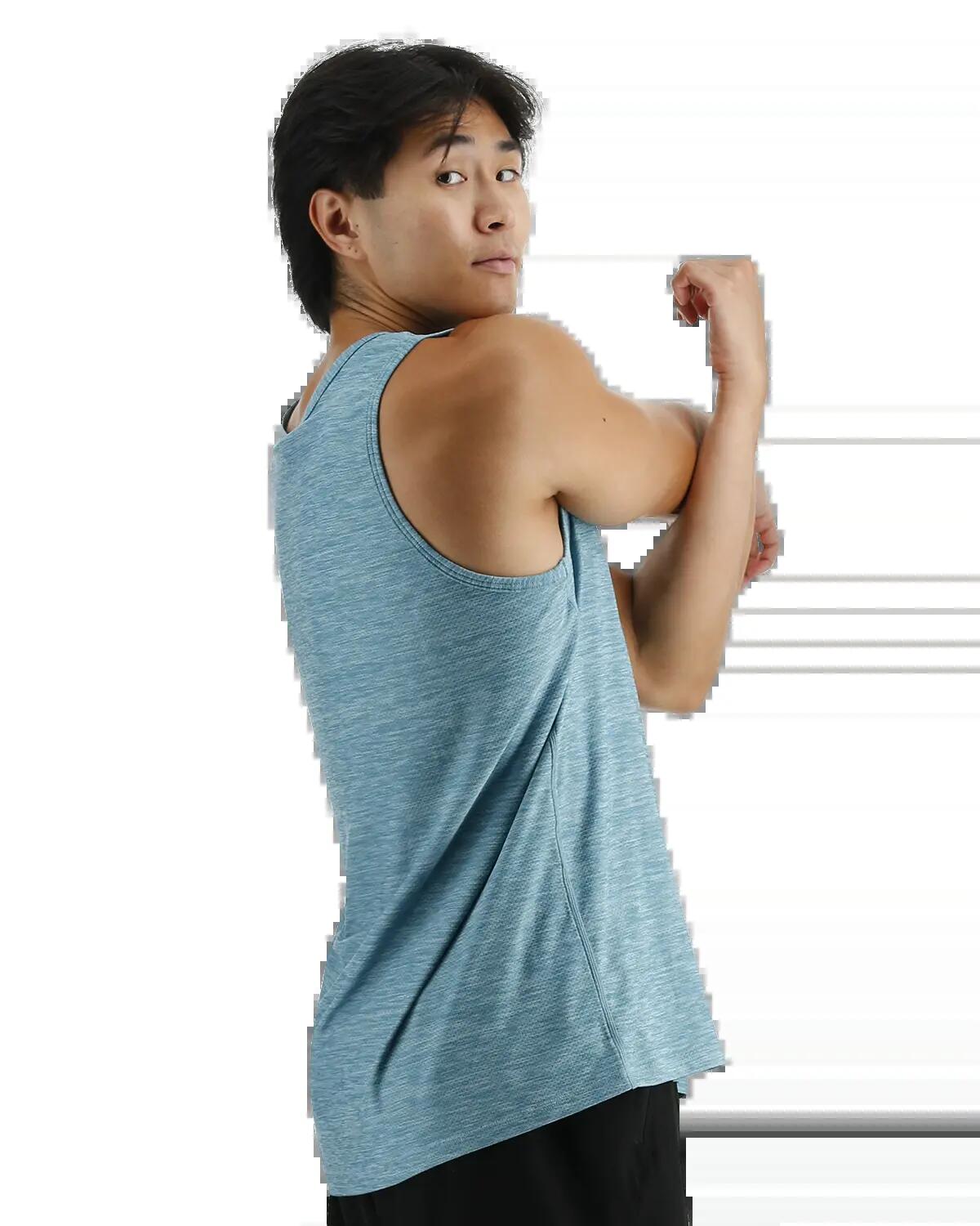 Camiseta Deportiva sin Mangas para Hombre – Tejido Técnico Transpirable 5/5
