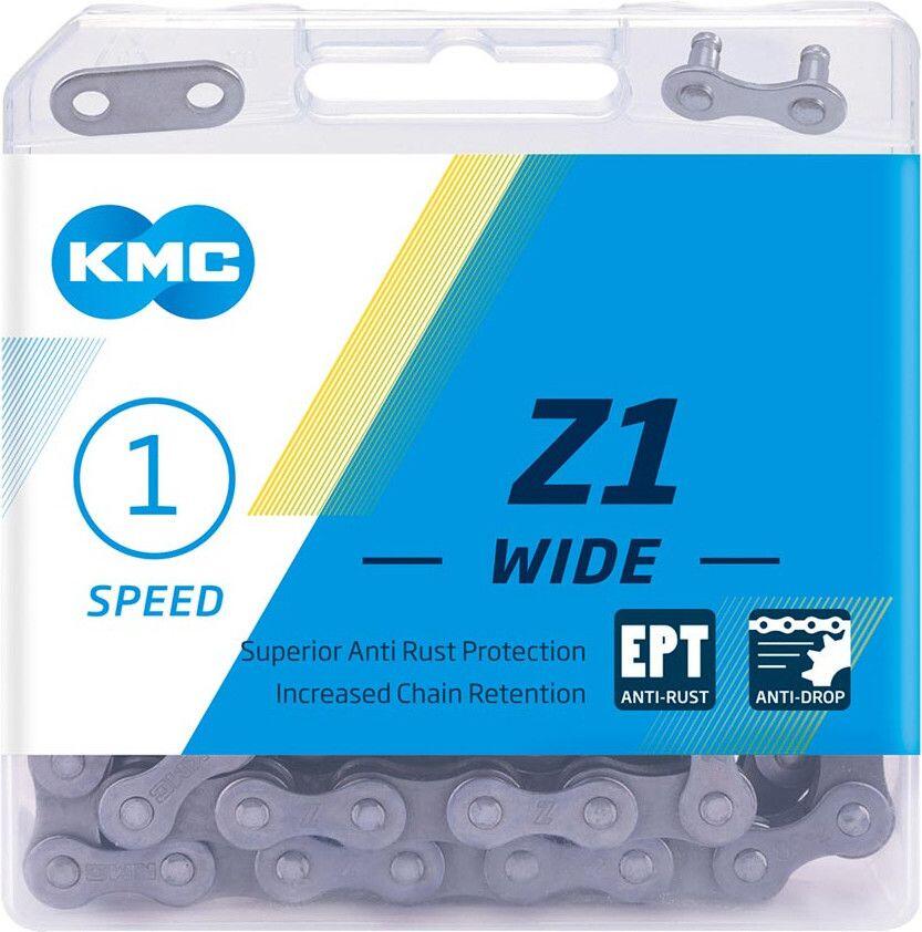 KMC Fahrradkette Z1 Wide EPT, 1-Fach, 112 Glieder 2/5