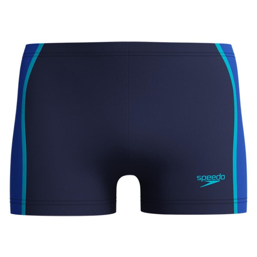 Boxer de bain - Homme - Coupe classique - Bleu foncé/électrique 7/7