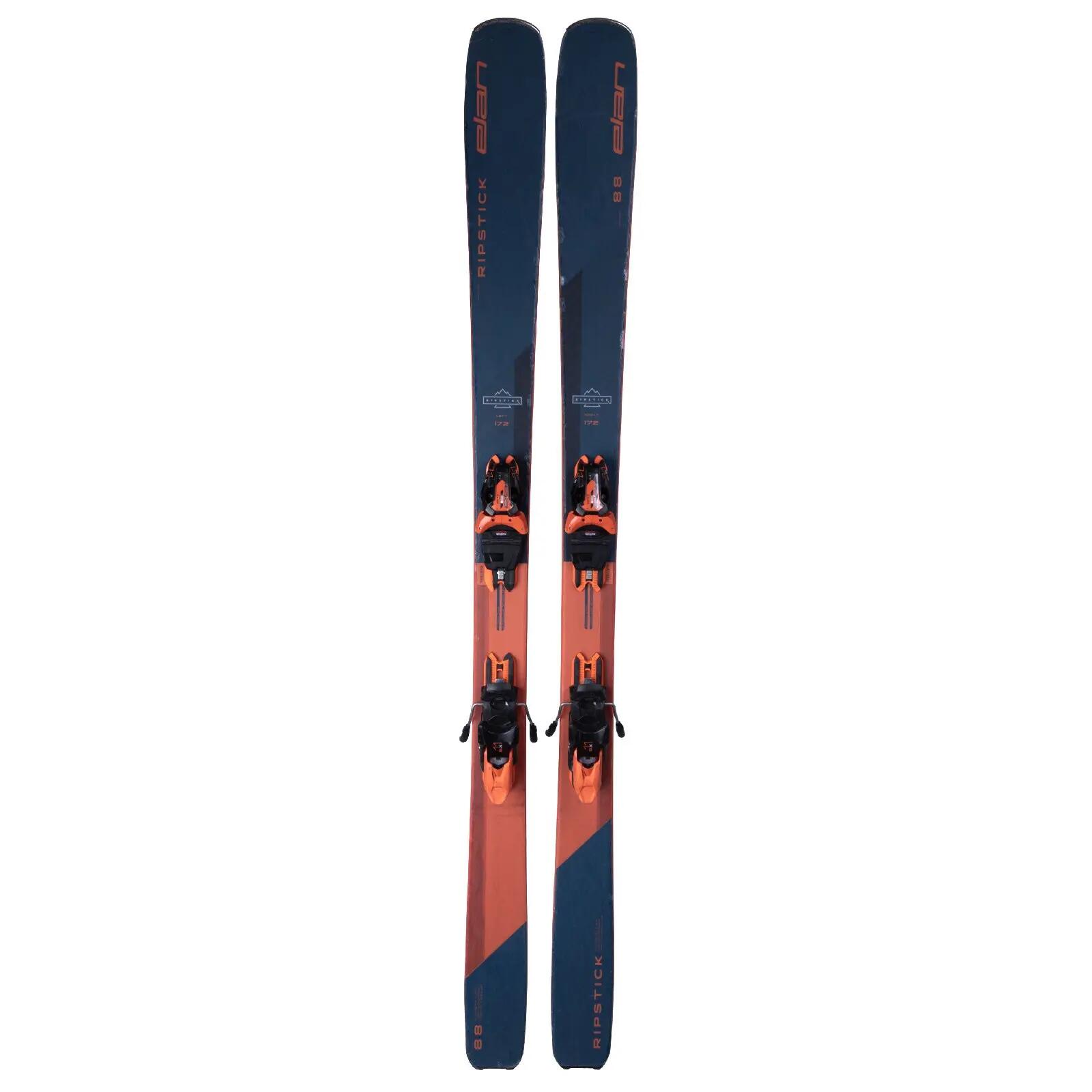 RECONDITIONNE - Ski Elan Ripstick 88 + Fixations 2/4
