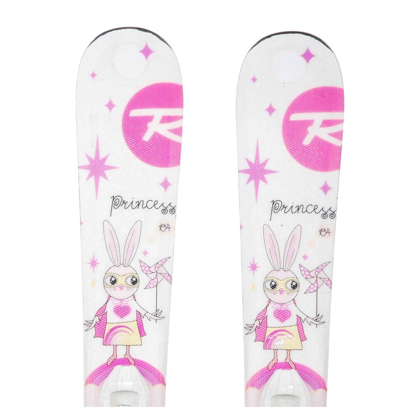 SECOND HAND - Sci Rossignol Princess + Attacchi 2/4