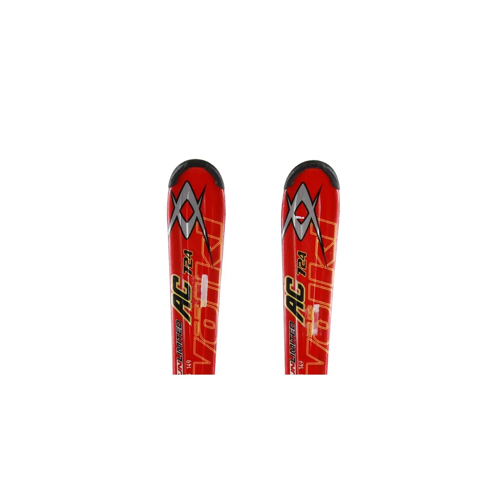 RECONDITIONNE - Ski Volkl Unlimited Ac 724 + Fixations 2/4