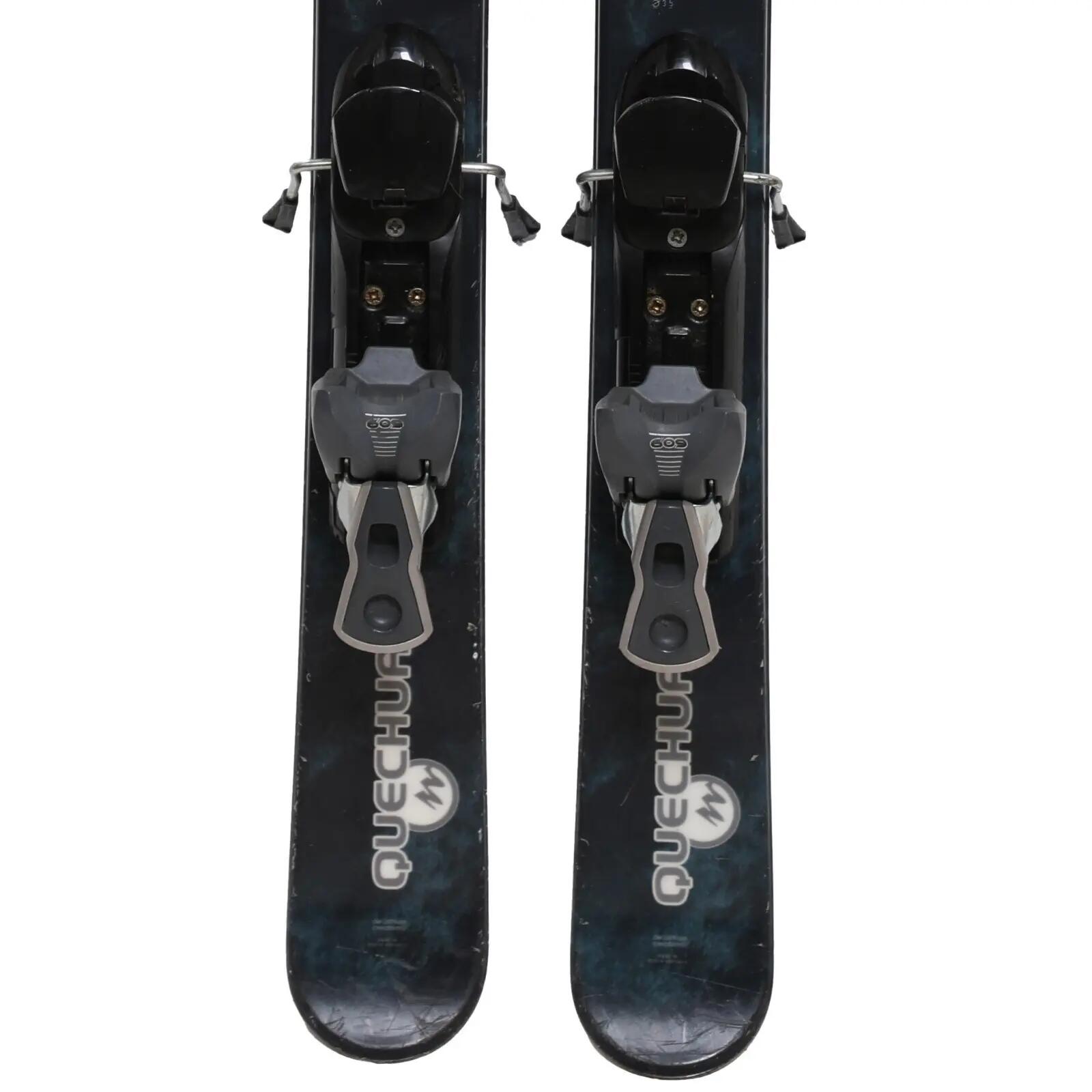 RECONDITIONNE - Mini Ski Wedze Quechua + Fixations 4/5