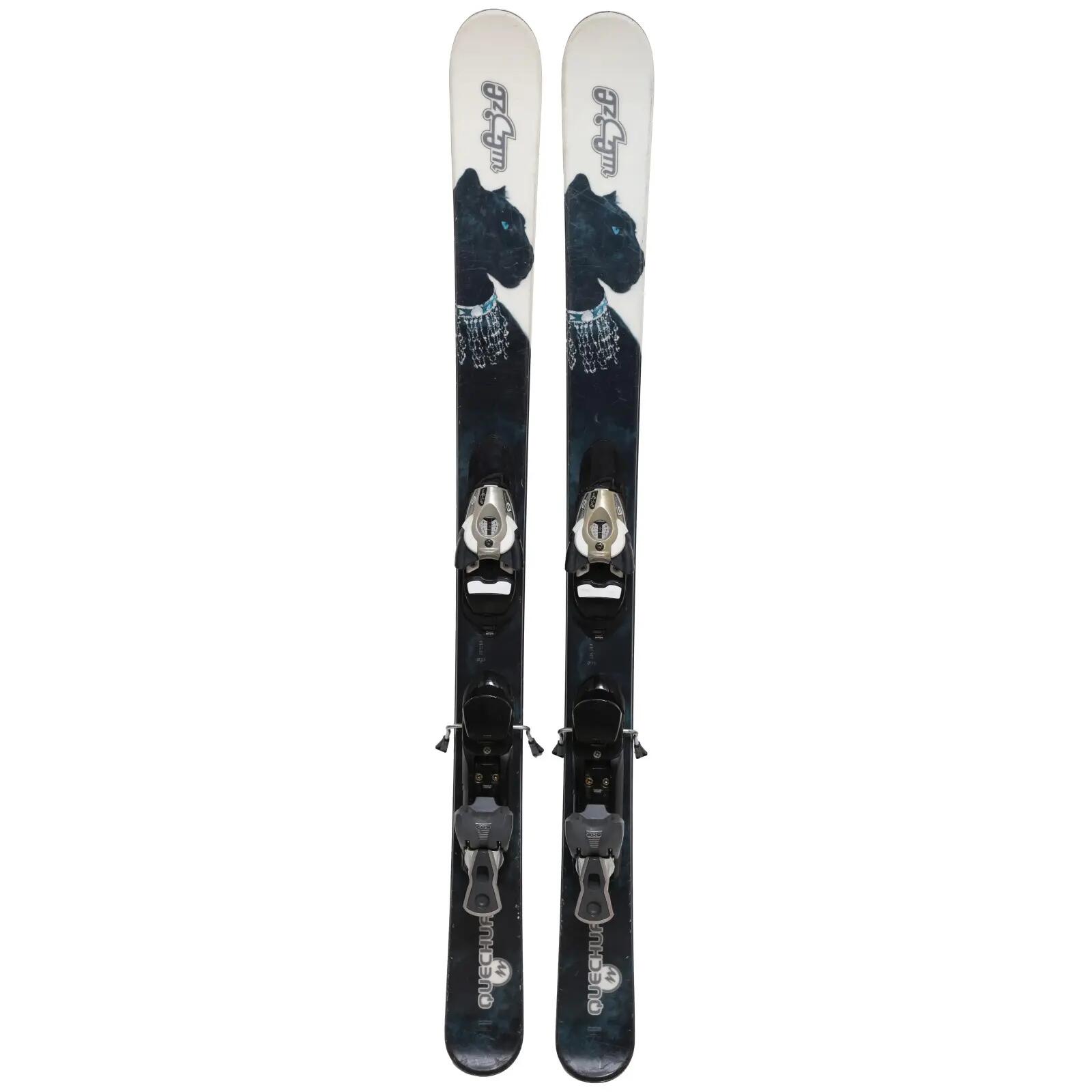 RECONDITIONNE - Mini Ski Wedze Quechua + Fixations 2/5