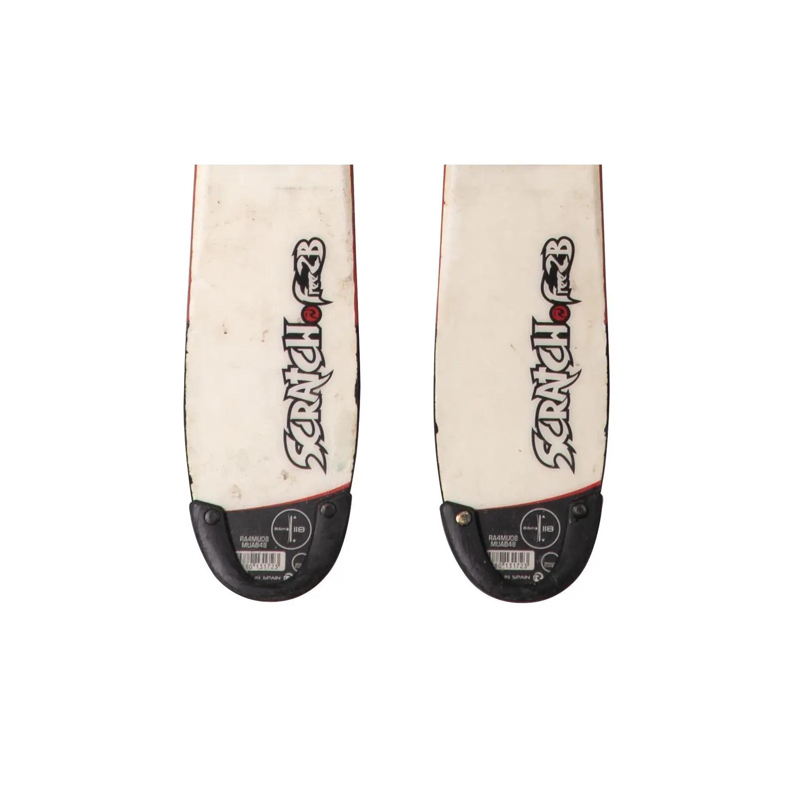SECOND HAND - Mini Sci Rossignol Scratch Free Zb + Attacchi 4/5