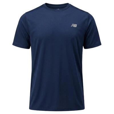New balance heren t-shirt marineblauw