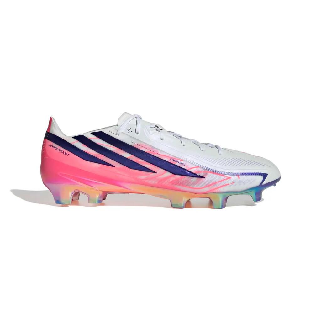 Adidas F50 Hyperfast Elite FG White and Pink