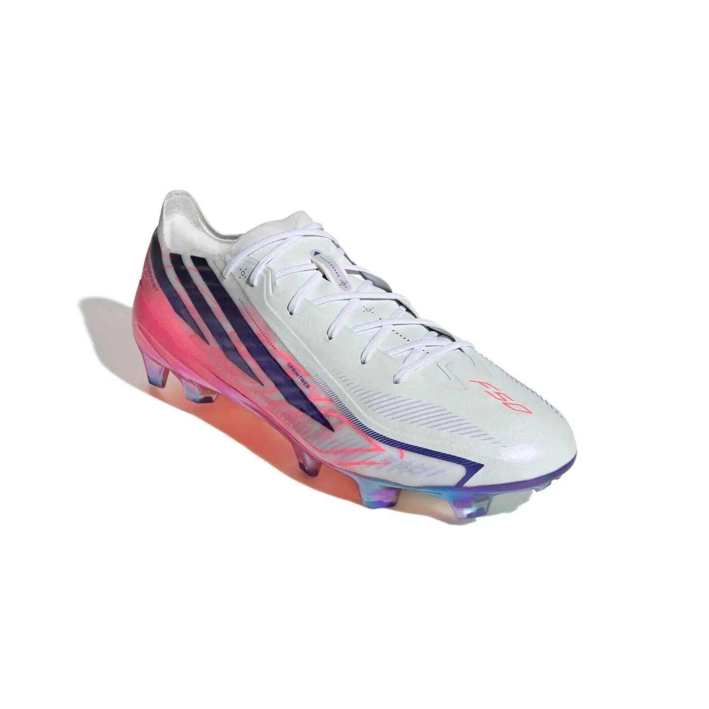 Adidas F50 Hyperfast Elite Fg Weiß Und Rosa 5/14