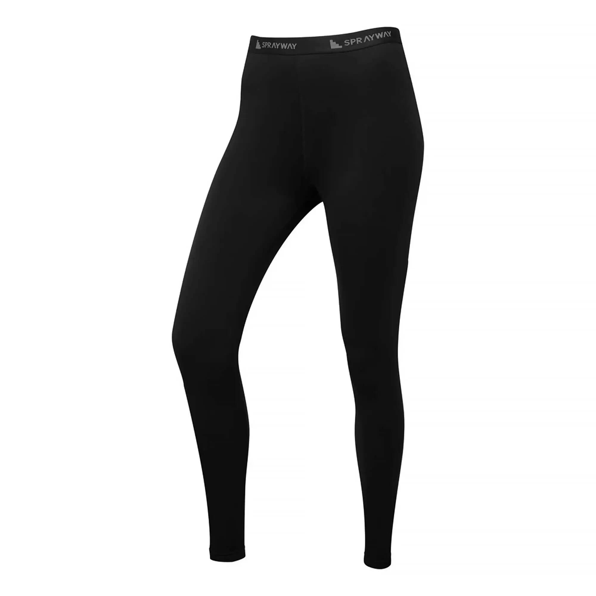 Ladies Thermal Soft Fleece Base Layer Leggings for Winter Hike Run