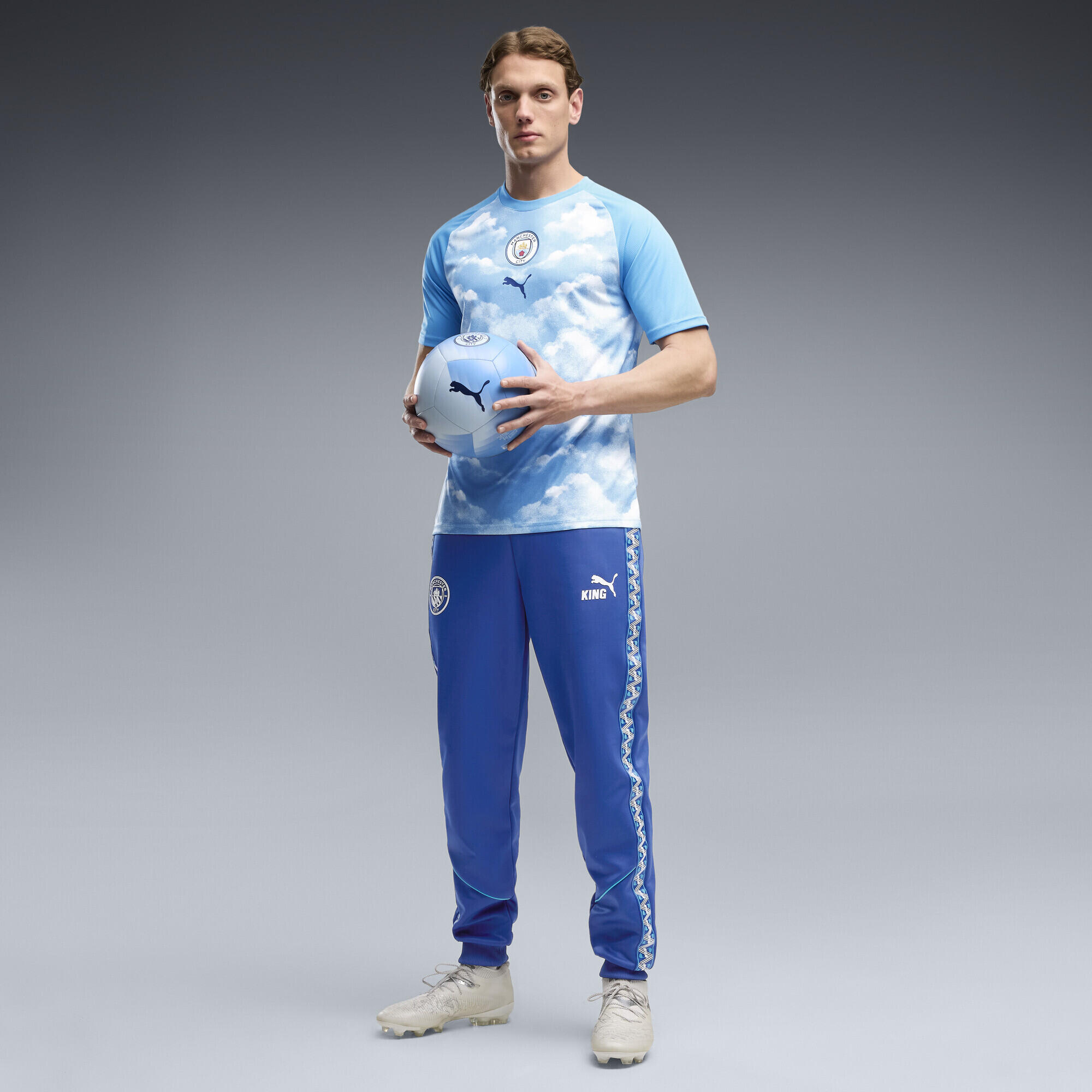 Maglia da riscaldamento Manchester City da uomo PUMA 4/5