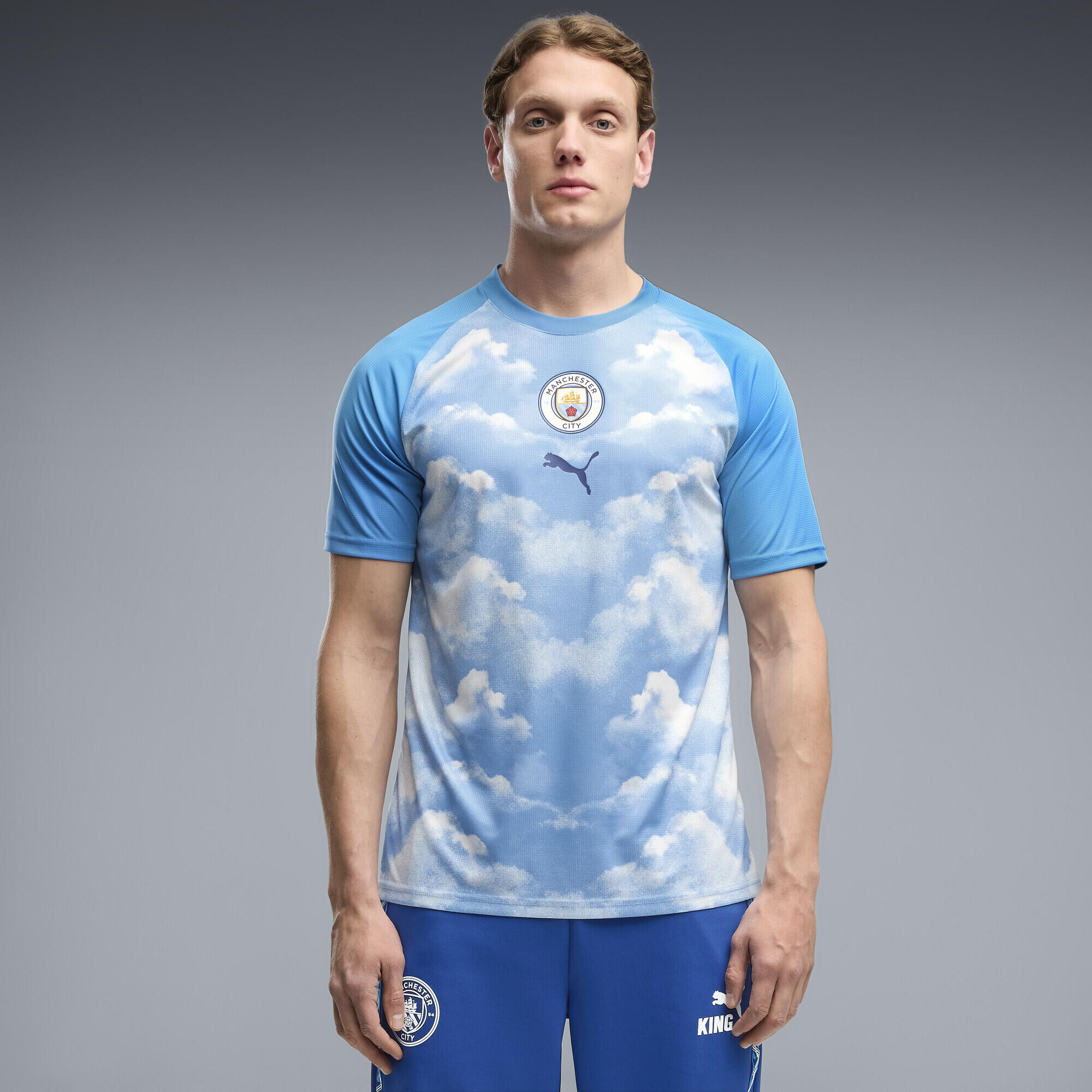 Maglia da riscaldamento Manchester City da uomo PUMA 2/5