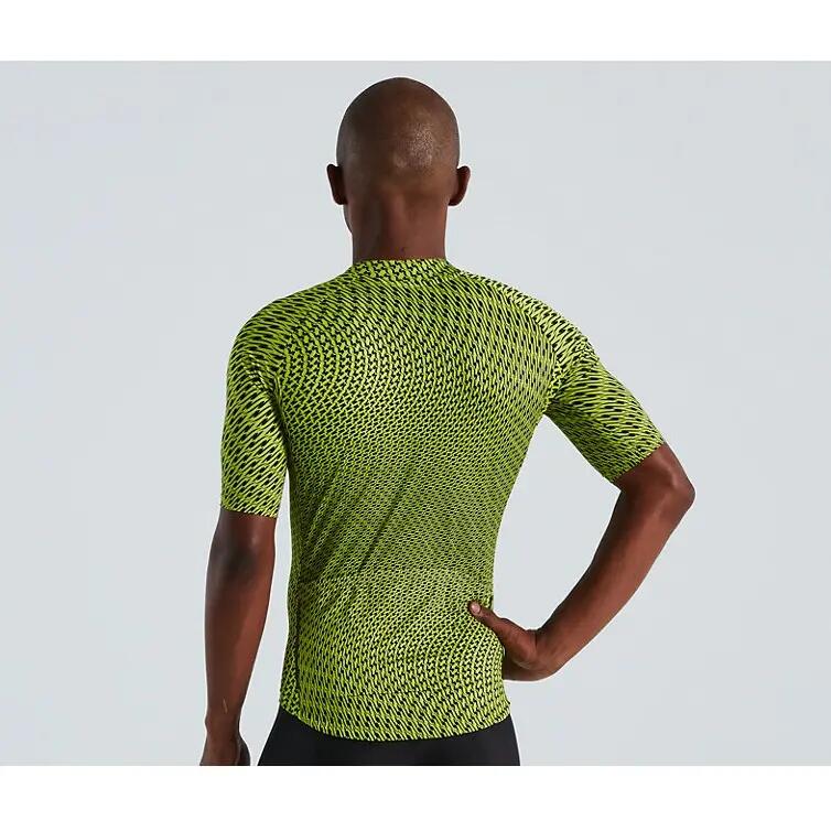 Tricou ciclism maneca scurta pentru barbati SL Bicycledelics Jersey - hyper ver…