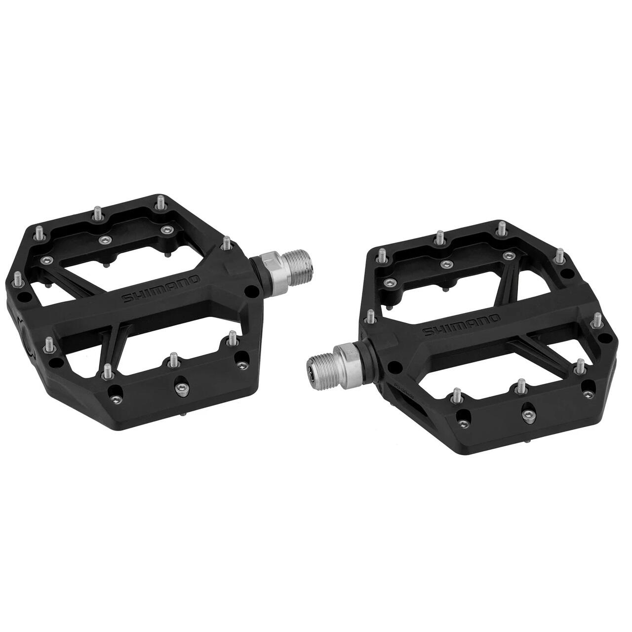 Par de pedais planos Shimano GR400 Preto 5/5