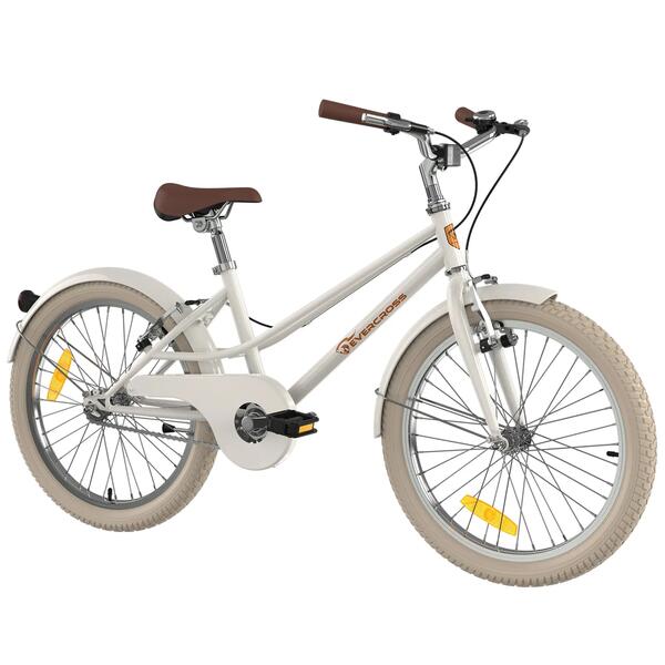 EVERCROSS Bicicleta infantil EM2 20 pulgadas bicicleta ciudad 1 velocidad frenos V-Brake