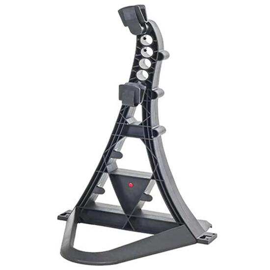 Cavalletto bici Hebie Turrix grigio.