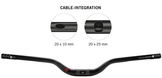 Humpert/Ergotec Riser Bar 50 I MTB-Lenker - Aluminium 35 - 0 mm Klemmung Schw...