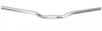 Ergotec stuur riser 30 mas ø 25,4 mm 590 mm rise 30 mm 13° zilver